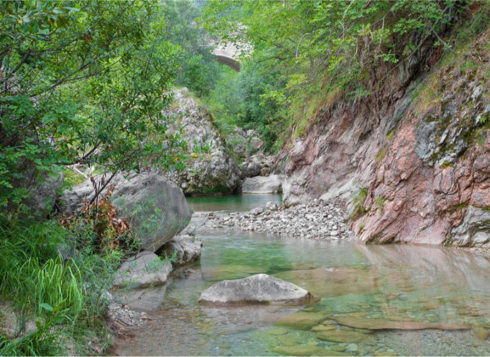 Valle cartiere - fiume